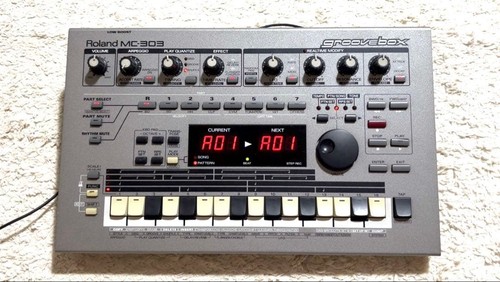 Roland 303 groovebox drum - roland, mc-303